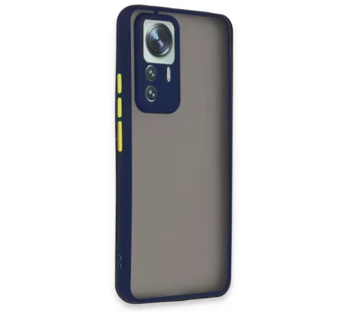 Xiaomi Mi 12T Pro Kılıf Montreal Silikon Kapak - Lacivert