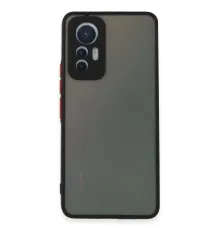 Xiaomi Mi 12 Lite Kılıf Montreal Silikon Kapak - Siyah