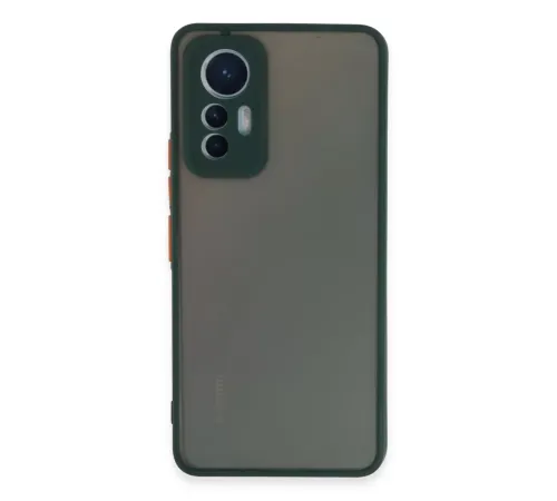 Xiaomi Mi 12 Lite Kılıf Montreal Silikon Kapak - Yeşil