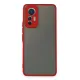 Xiaomi Mi 12 Lite Kılıf Montreal Silikon Kapak - Kırmızı