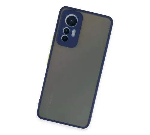 Xiaomi Mi 12 Lite Kılıf Montreal Silikon Kapak - Lacivert