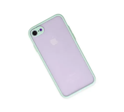 Apple iPhone 7 Kılıf Montreal Silikon Kapak - Turkuaz