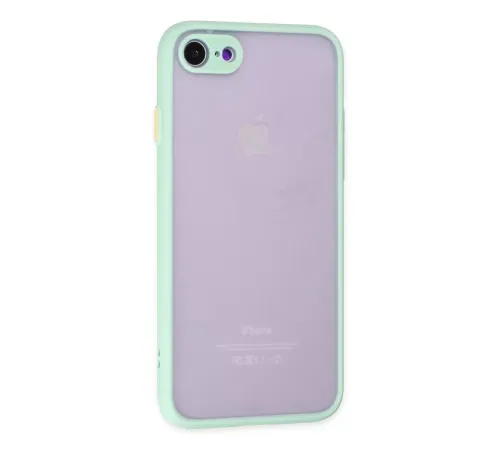 Apple iPhone 7 Kılıf Montreal Silikon Kapak - Turkuaz