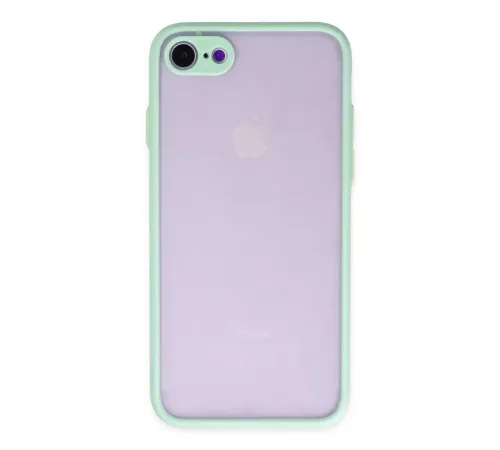 Apple iPhone 7 Kılıf Montreal Silikon Kapak - Turkuaz