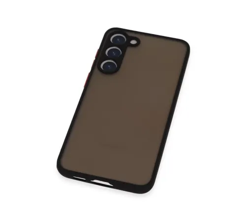 Samsung Galaxy S23 Plus Kılıf Montreal Silikon Kapak - Siyah