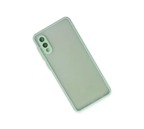 Samsung Galaxy A02 Kılıf Montreal Silikon Kapak - Turkuaz