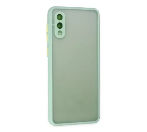 Samsung Galaxy A02 Kılıf Montreal Silikon Kapak - Turkuaz