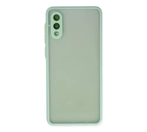 Samsung Galaxy A02 Kılıf Montreal Silikon Kapak - Turkuaz