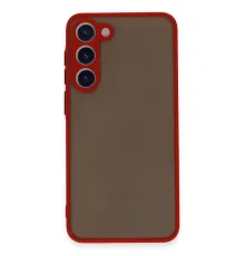 Samsung Galaxy S23 Plus Kılıf Montreal Silikon Kapak - Kırmızı