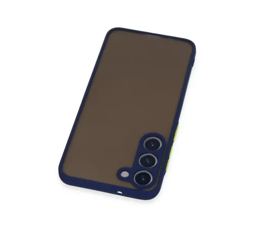 Samsung Galaxy S23 Plus Kılıf Montreal Silikon Kapak - Lacivert