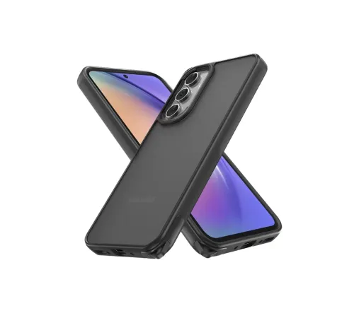 Samsung Galaxy A04S Kılıf Elegant Kapak - Siyah