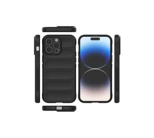 Apple iPhone 14 Pro Kılıf Optimum Silikon - Siyah