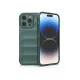 Apple iPhone 14 Pro Kılıf Optimum Silikon - Koyu Yeşil