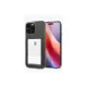 Apple iPhone 16 Pro Kılıf Kart Şeffaf Silikon - Şeffaf