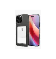 Apple iPhone 16 Pro Kılıf Kart Şeffaf Silikon - Şeffaf