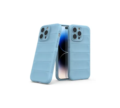 Apple iPhone 14 Pro Kılıf Optimum Silikon - Sky Blue