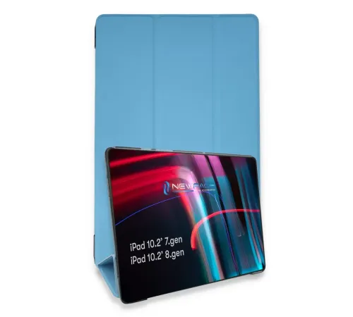 Apple iPad 10.2 (7.nesil) Kılıf Tablet Smart Kılıf - Mavi