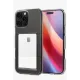 Apple iPhone 16 Pro Max Kılıf Kart Şeffaf Silikon - Şeffaf