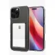 Apple iPhone 16 Pro Max Kılıf Kart Şeffaf Silikon - Şeffaf