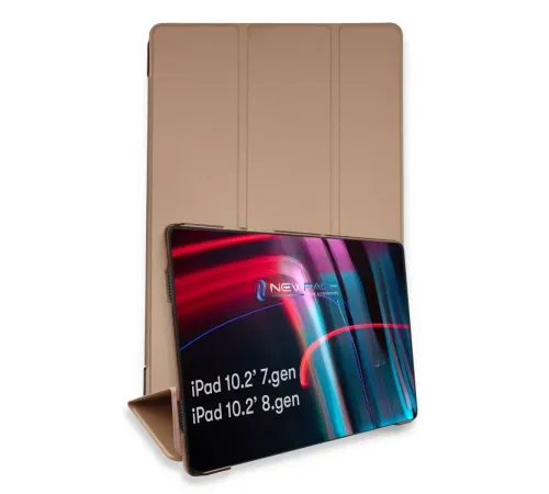 Apple iPad 10.2 (7.nesil) Kılıf Tablet Smart Kılıf - Rose Gold