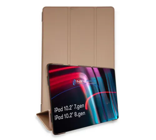 Apple iPad 10.2 (7.nesil) Kılıf Tablet Smart Kılıf - Rose Gold
