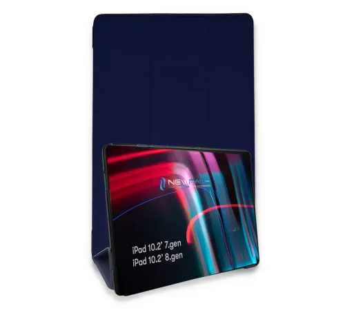 Apple iPad 10.2 (7.nesil) Kılıf Tablet Smart Kılıf - Lacivert