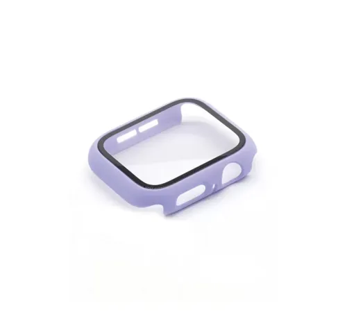 Apple Watch 38mm Camlı Kasa Ekran Koruyucu - Lila