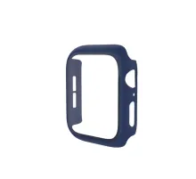 Apple Watch 40mm Camlı Kasa Ekran Koruyucu - Mavi