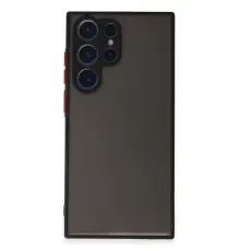 Samsung Galaxy S23 Ultra Kılıf Montreal Silikon Kapak - Siyah
