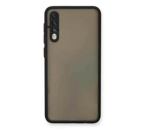 Samsung Galaxy A30S Kılıf Montreal Silikon Kapak - Siyah