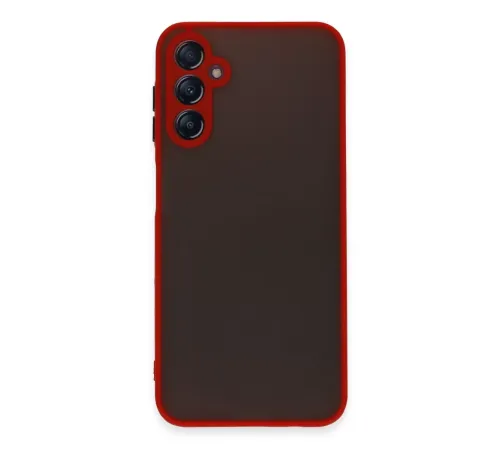 Samsung Galaxy A14 4G Kılıf Montreal Silikon Kapak - Kırmızı