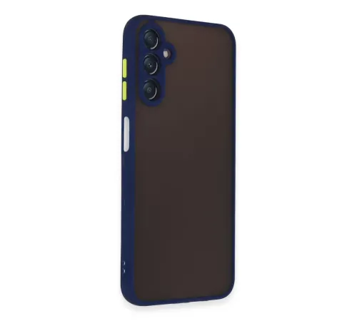 Samsung Galaxy A14 4G Kılıf Montreal Silikon Kapak - Lacivert