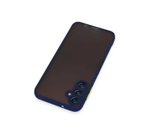 Samsung Galaxy A14 4G Kılıf Montreal Silikon Kapak - Lacivert
