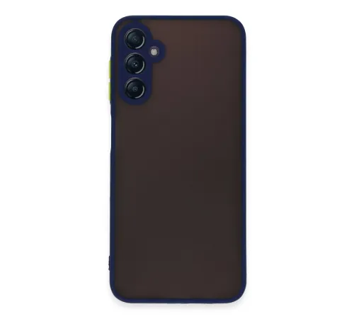 Samsung Galaxy A14 4G Kılıf Montreal Silikon Kapak - Lacivert