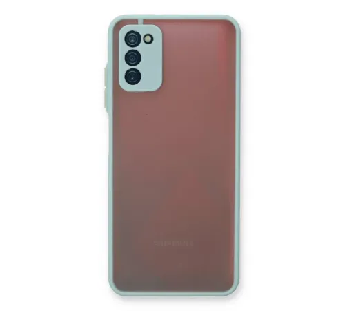 Samsung Galaxy A03S Kılıf Montreal Silikon Kapak - Turkuaz