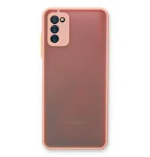Samsung Galaxy A03S Kılıf Montreal Silikon Kapak - Pembe