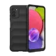 Samsung Galaxy A03S Kılıf Optimum Silikon - Siyah