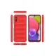 Samsung Galaxy A03S Kılıf Optimum Silikon - Kırmızı