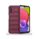 Samsung Galaxy A03S Kılıf Optimum Silikon - Bordo