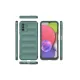 Samsung Galaxy A03S Kılıf Optimum Silikon - Koyu Yeşil