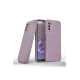 Samsung Galaxy A03S Kılıf Optimum Silikon - Mor