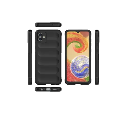 Samsung Galaxy A04 Kılıf Optimum Silikon - Siyah