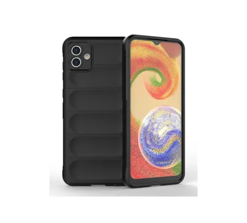Samsung Galaxy A04 Kılıf Optimum Silikon - Siyah