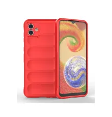 Samsung Galaxy A04 Kılıf Optimum Silikon - Kırmızı