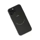 Apple iPhone 12 Pro Kılıf Jack Magneticsafe Lens Silikon - Siyah