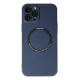 Apple iPhone 12 Pro Kılıf Jack Magneticsafe Lens Silikon - Lacivert