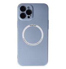 Apple iPhone 12 Pro Kılıf Jack Magneticsafe Lens Silikon - Sierra Blue
