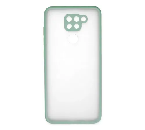 Xiaomi Redmi Note 9 Kılıf Montreal Silikon Kapak - Turkuaz
