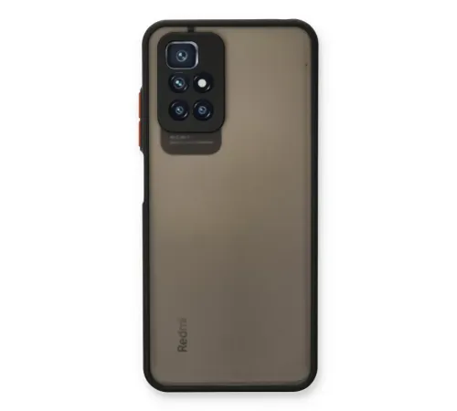 Xiaomi Redmi 10 2022 Kılıf Montreal Silikon Kapak - Siyah