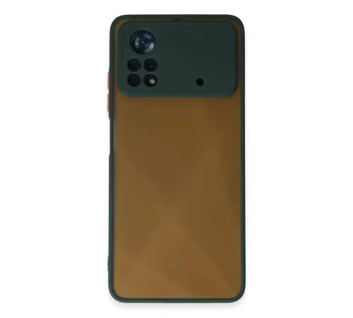 Xiaomi Poco X4 Pro 5G Kılıf Montreal Silikon Kapak - Yeşil